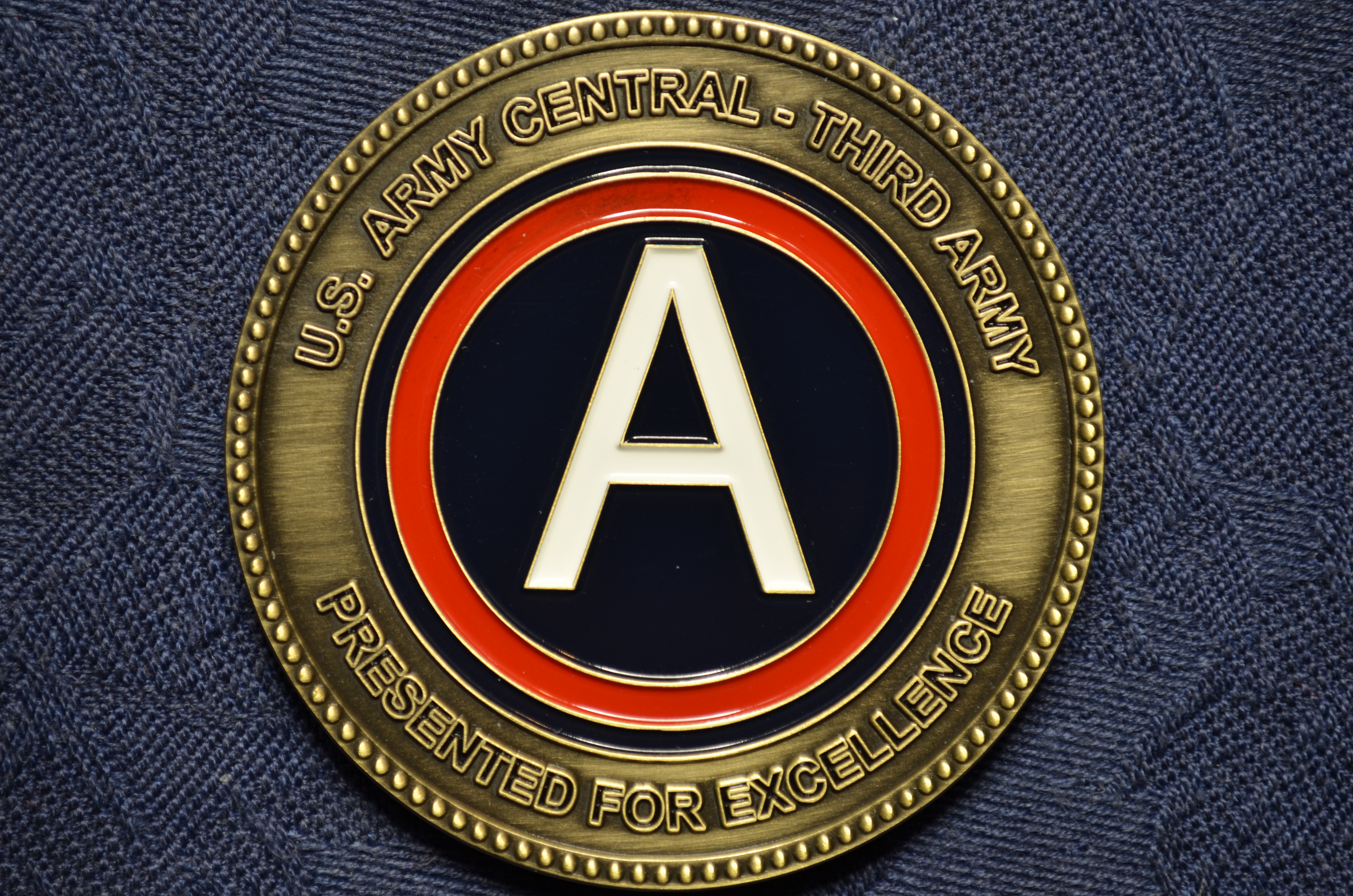 ARCENT Commander's Coin preview