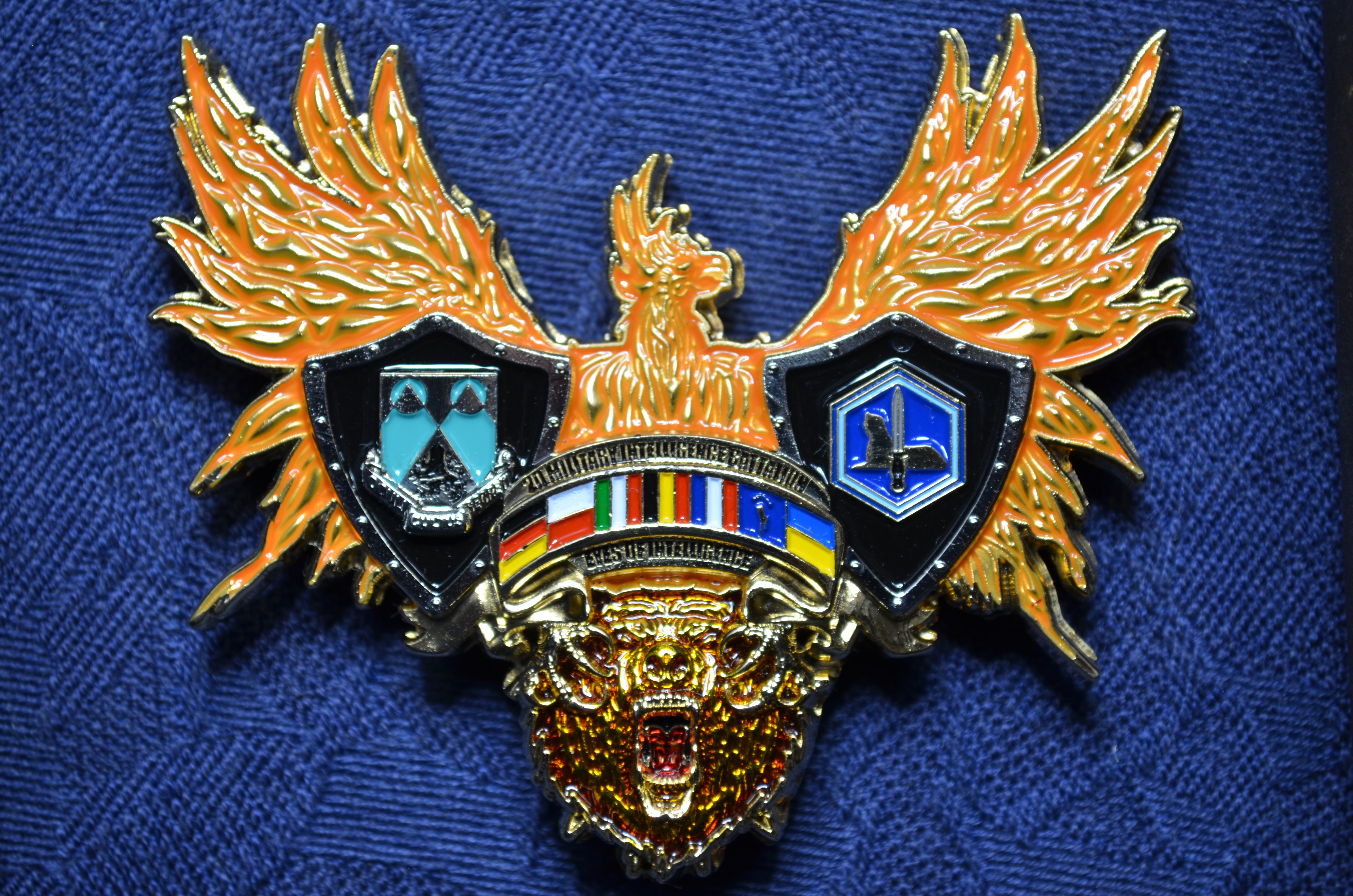 2d MI BN, 66th MIB (T) Commander Coin preview